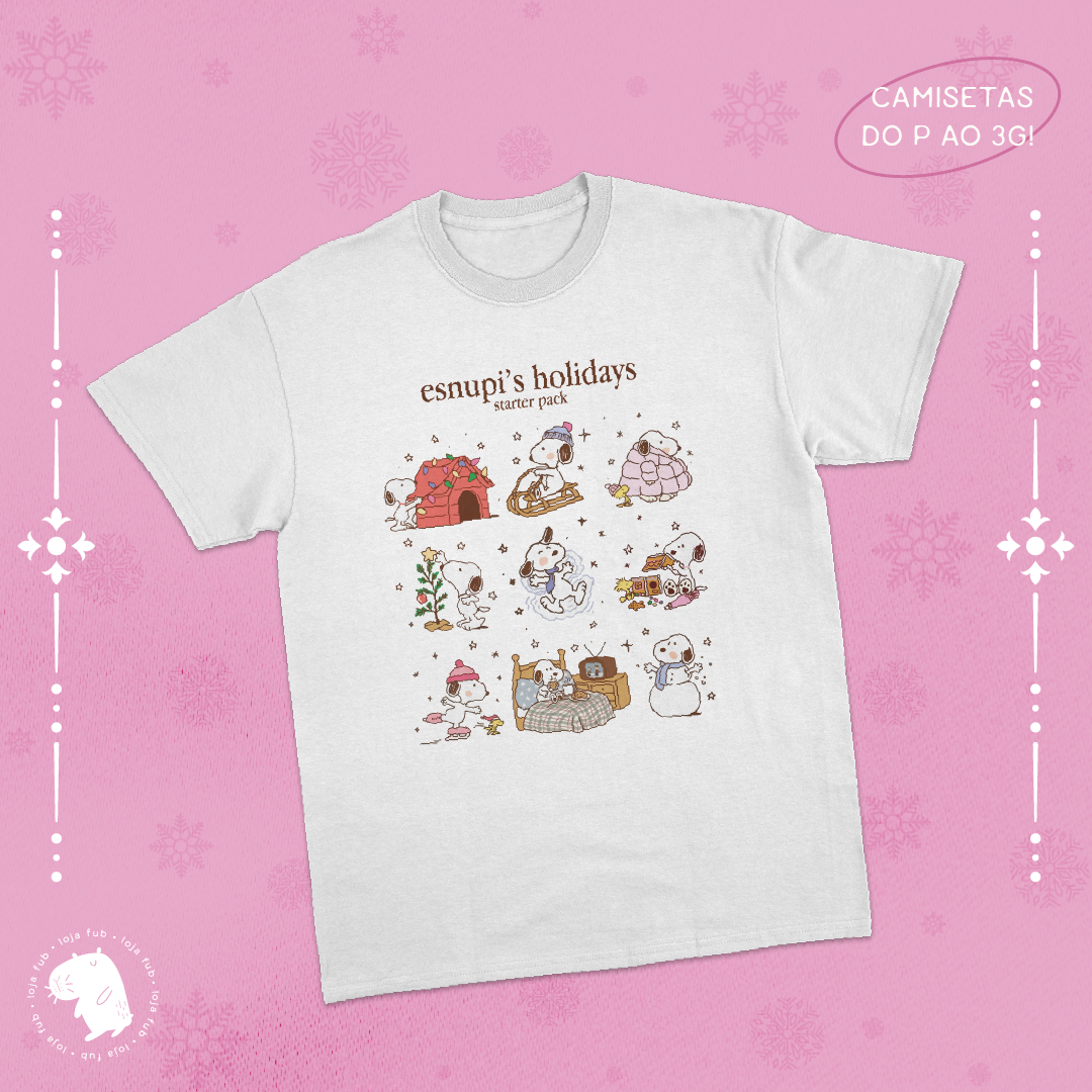 Camiseta Esnupis Holidays