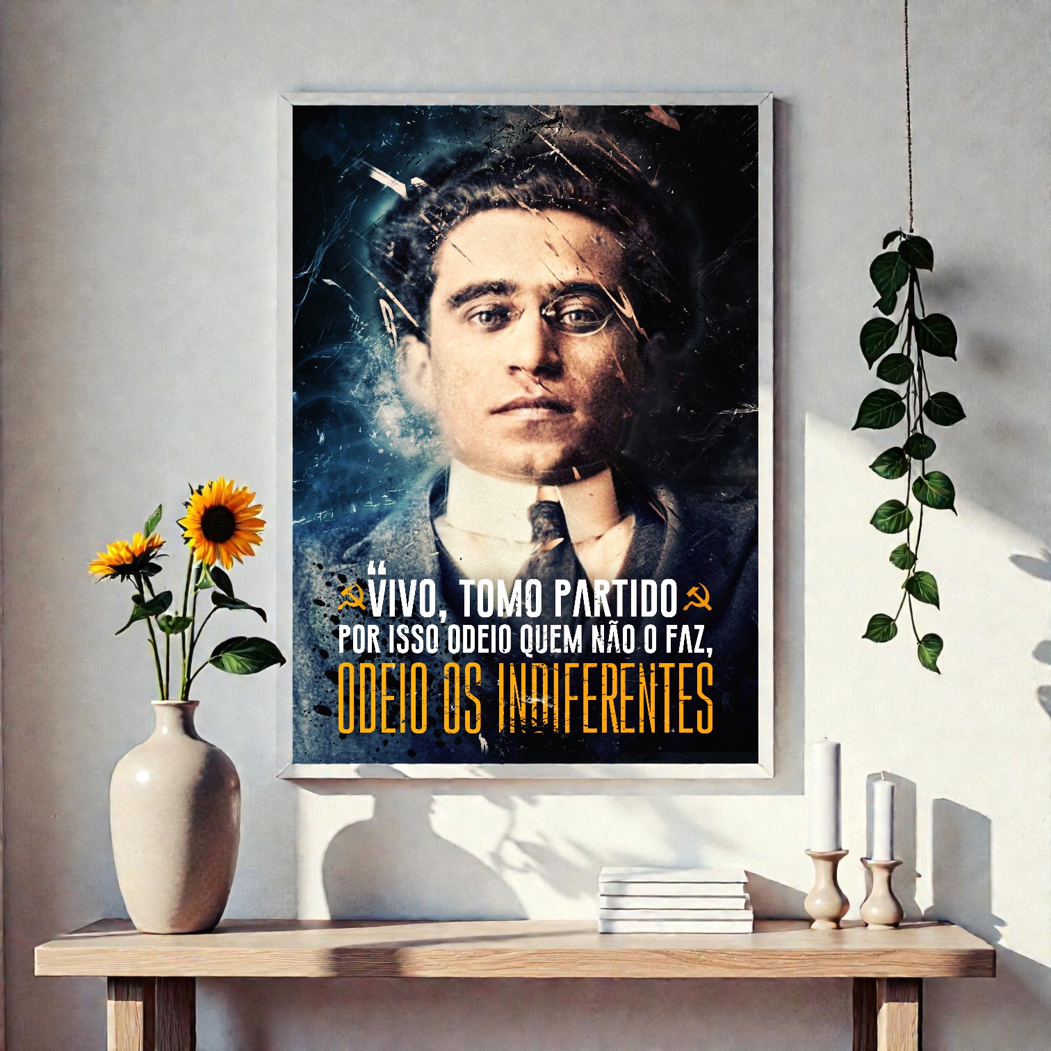 Pôster - Antonio Gramsci