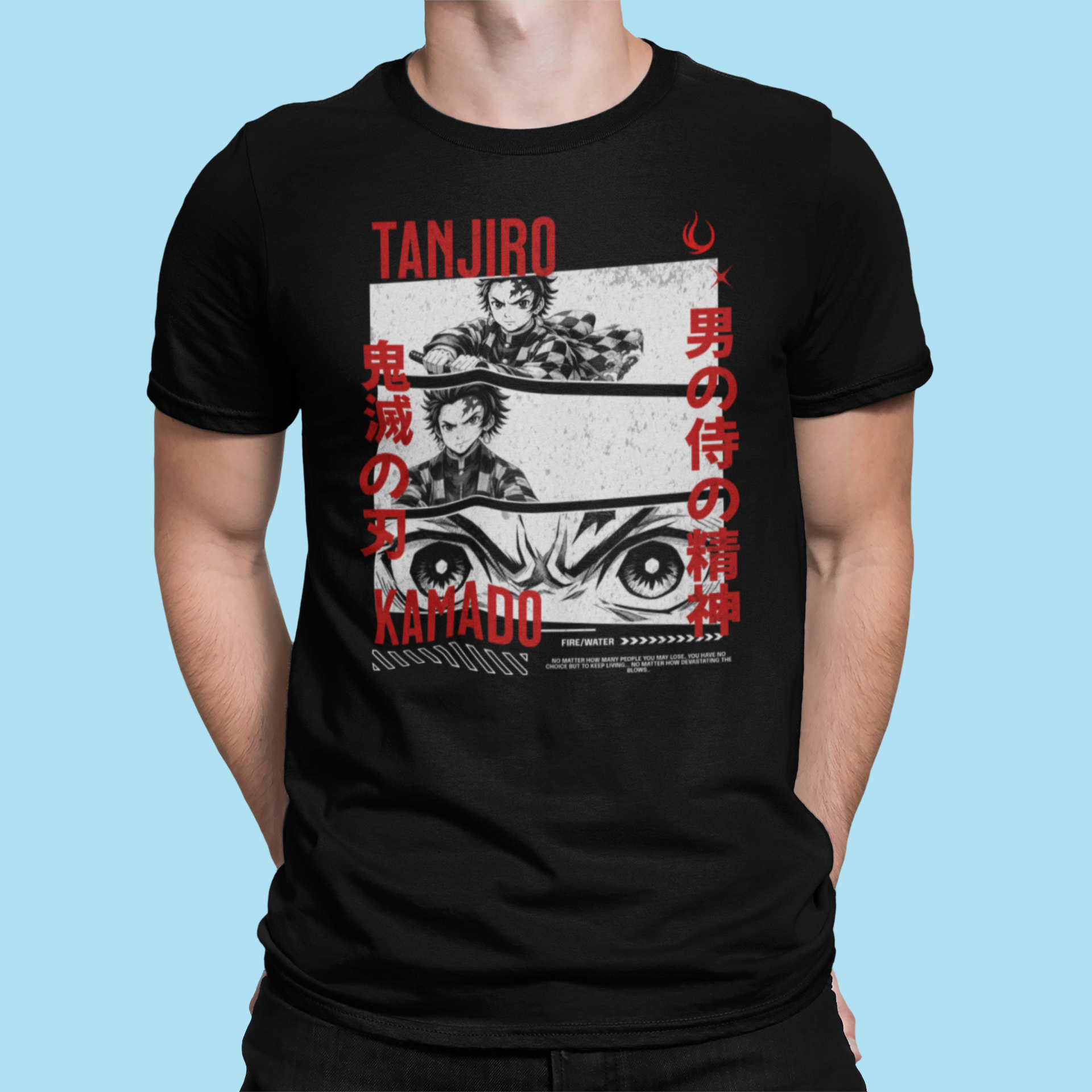 • Camiseta Tanjiro - Demon Slayer •