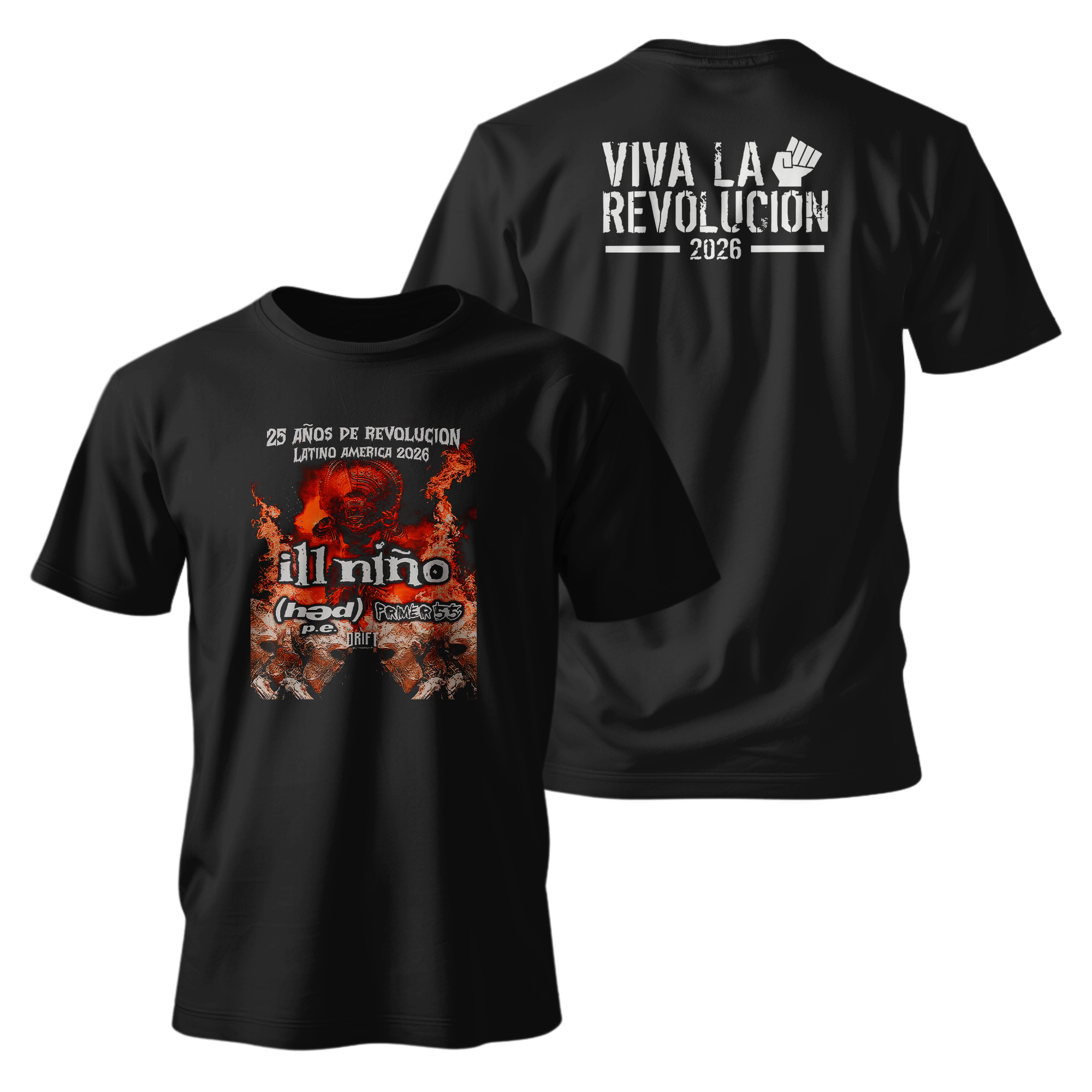 Camiseta Premium - Ill Niño Latino America 2026