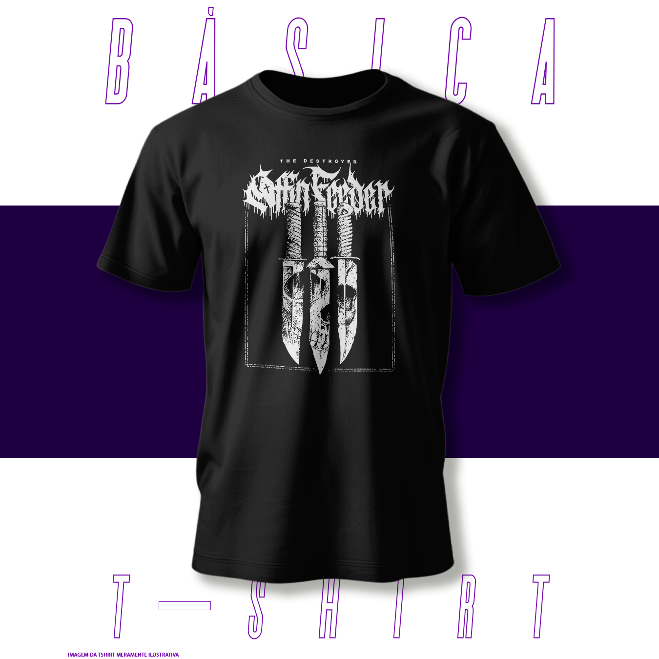 Camiseta Básica - Coffin Feeder