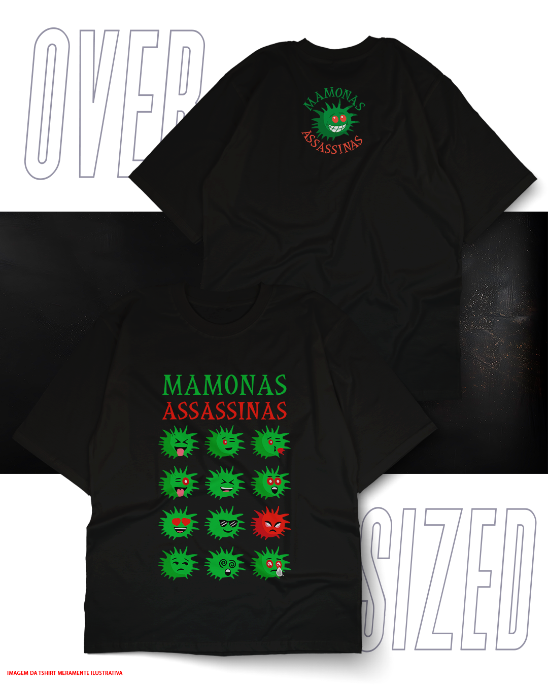 Oversized Unissex - Mamonas Assassinas